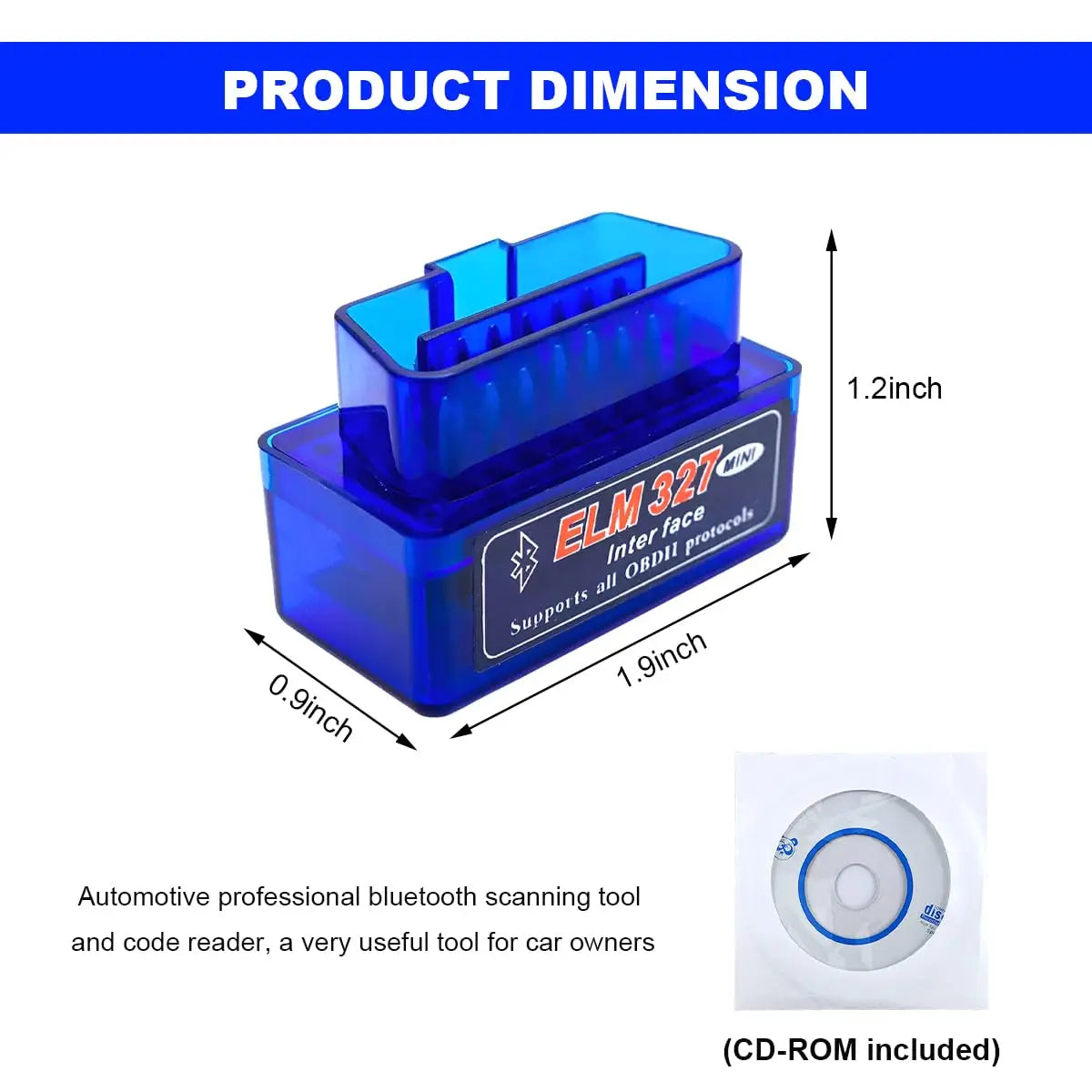 ELM327 OBDII Car Diagnostic Tool