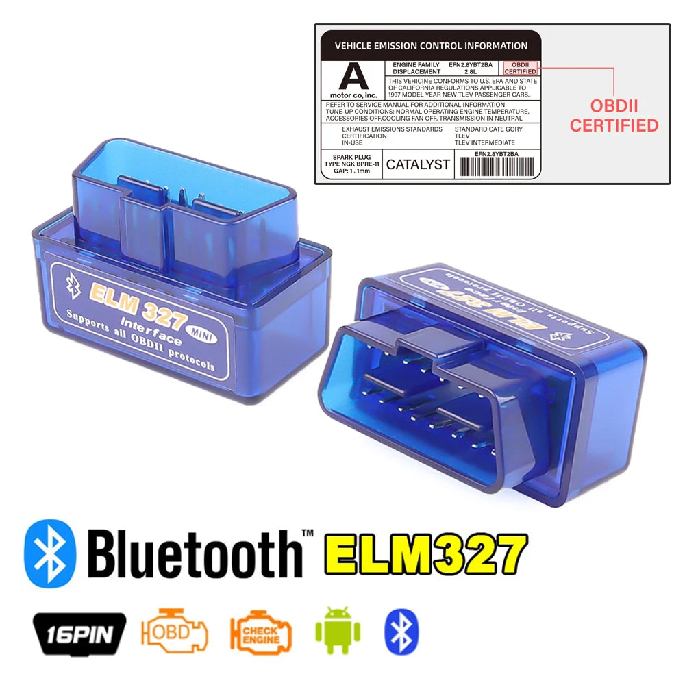 ELM327 OBDII Car Diagnostic Tool